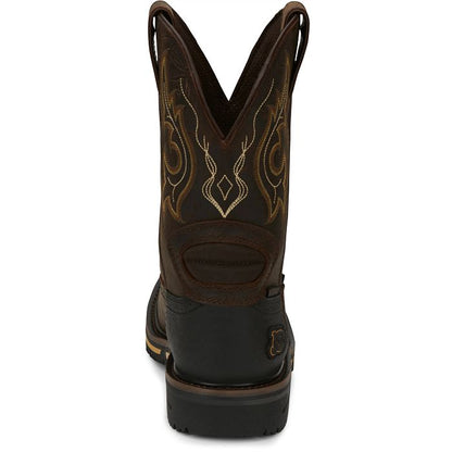 Justin Joist 11" Waterproof Comp Toe Boots