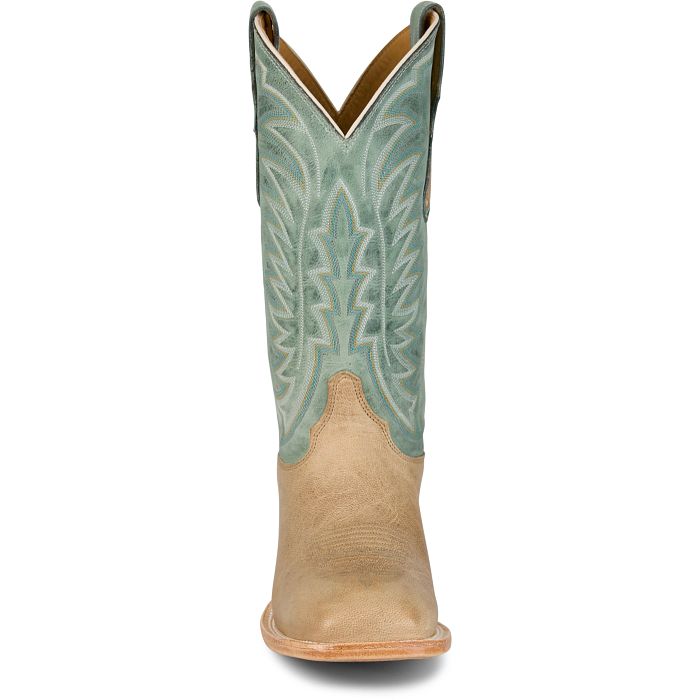 Justin Bone Burchett 13" Goat Boots