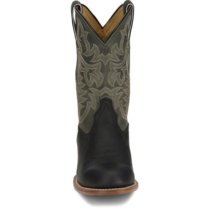 Justin Disco Man 11" Western Midnight Boots