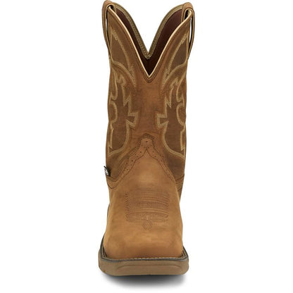 Justin Rush 11" Waterproof Steel Toe Boots