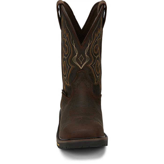 Justin Joist 11" Waterproof Comp Toe Boots