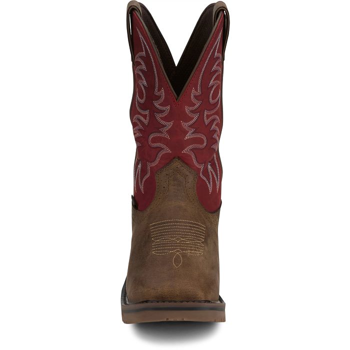 Justin Thorn 11" Waterproof Met Guard Comp Toe Boots