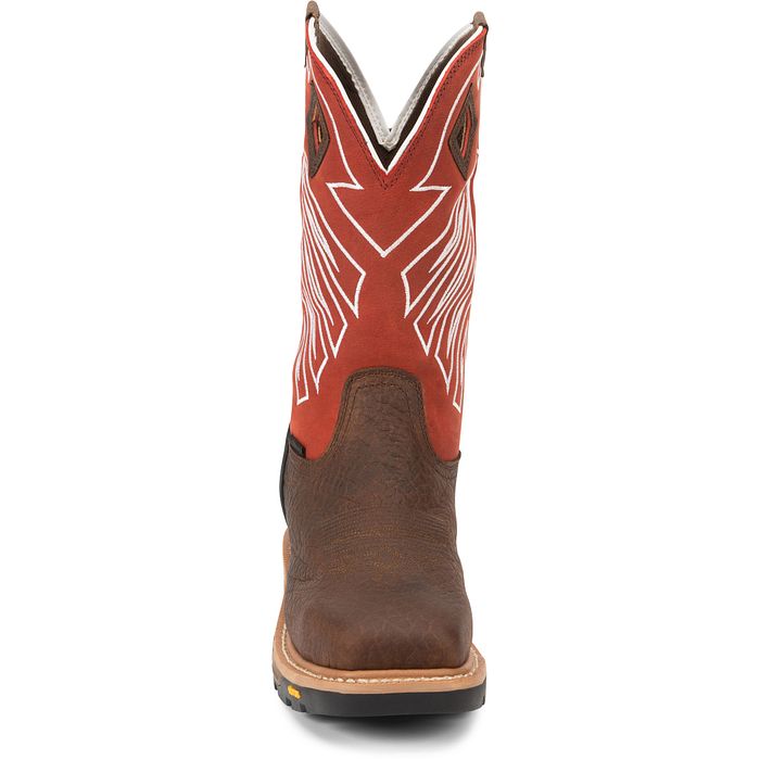 Justin Roughneck 12" Waterproof Steel Toe Boots