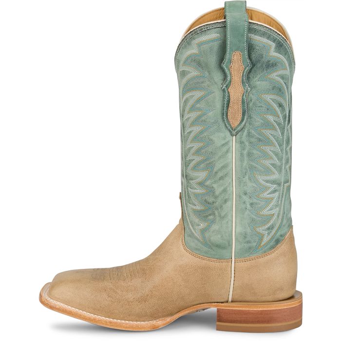 Justin Bone Burchett 13" Goat Boots