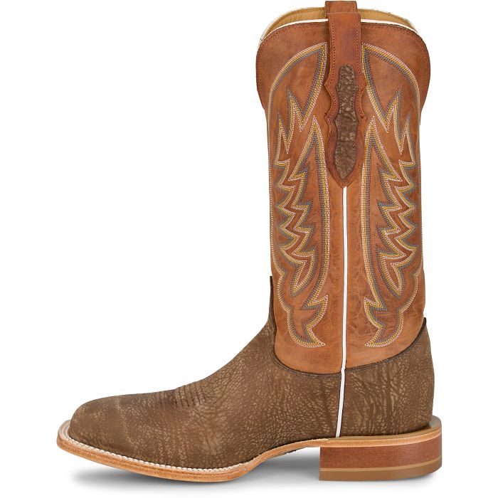 Justin Tan Cowman 13" Shrunken Shoulder Boots