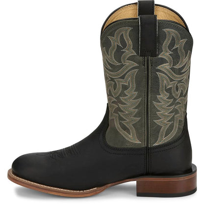 Justin Disco Man 11" Western Midnight Boots