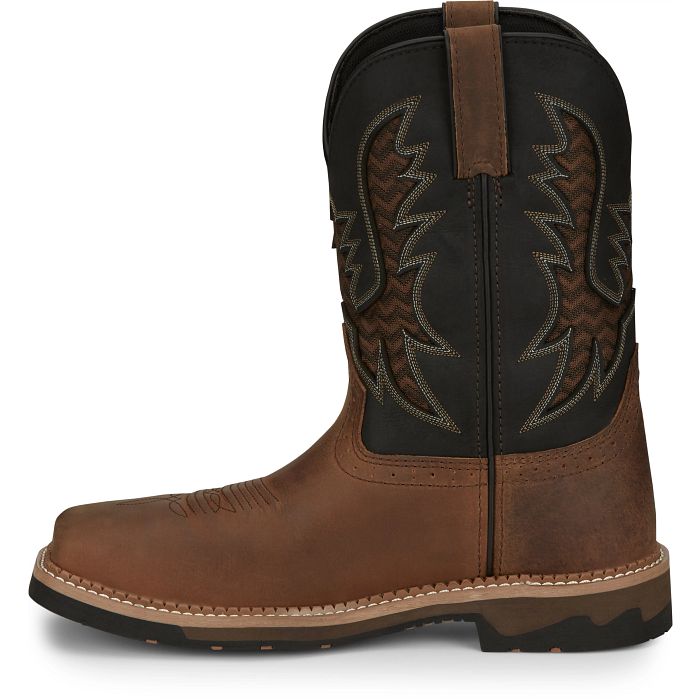 Justin Bolt 11" Work Boots