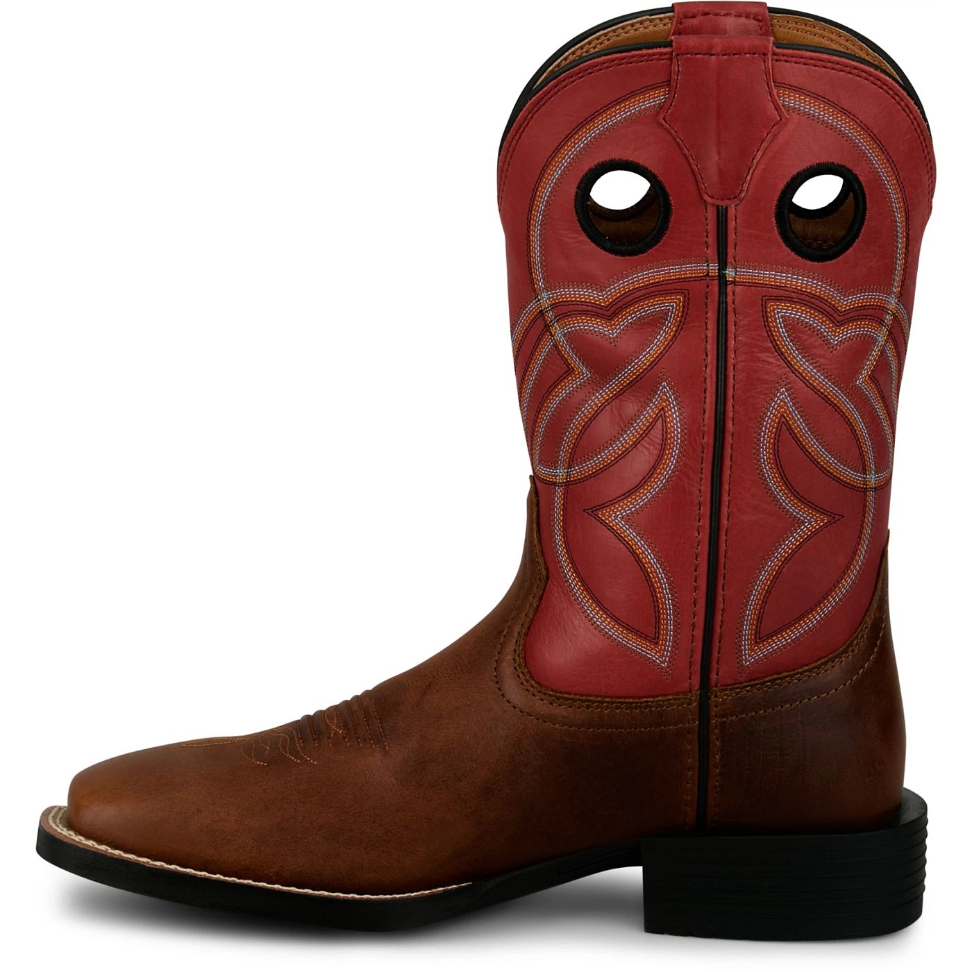 Justin Boots Red Lubbock 11" Western Boots