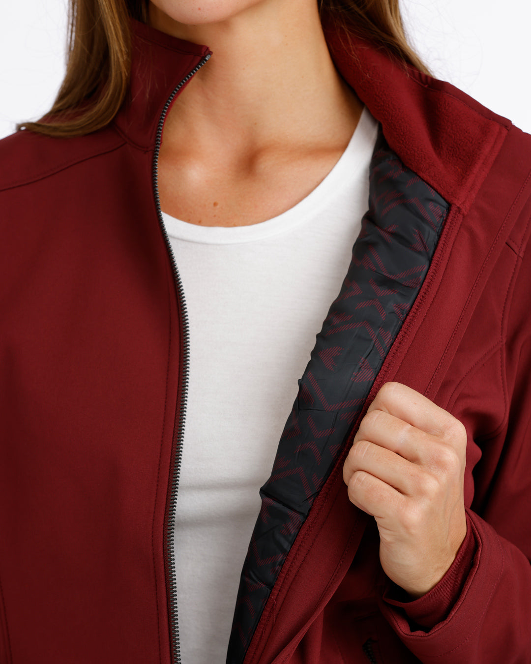 Cinch Women's Burgundy Bonded Jacket