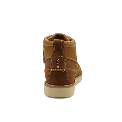 Twisted X Oiled Saddle 4" Wedge Sole Boots