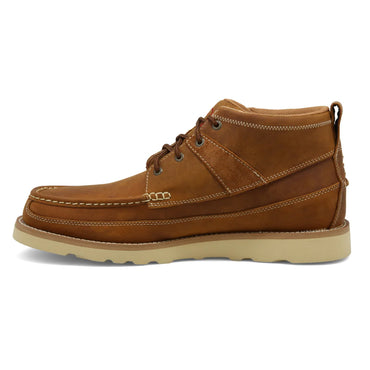 Twisted X Oiled Saddle 4" Wedge Sole Boots