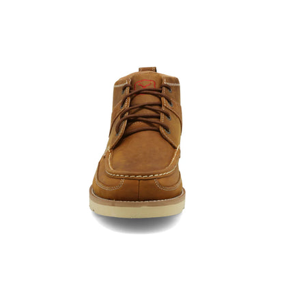 Twisted X Oiled Saddle 4" Wedge Sole Boots