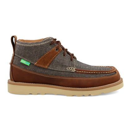 Twisted X Dust & Brown 4" Wedge Sole Boots