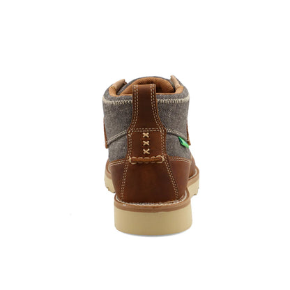 Twisted X Dust & Brown 4" Wedge Sole Boots