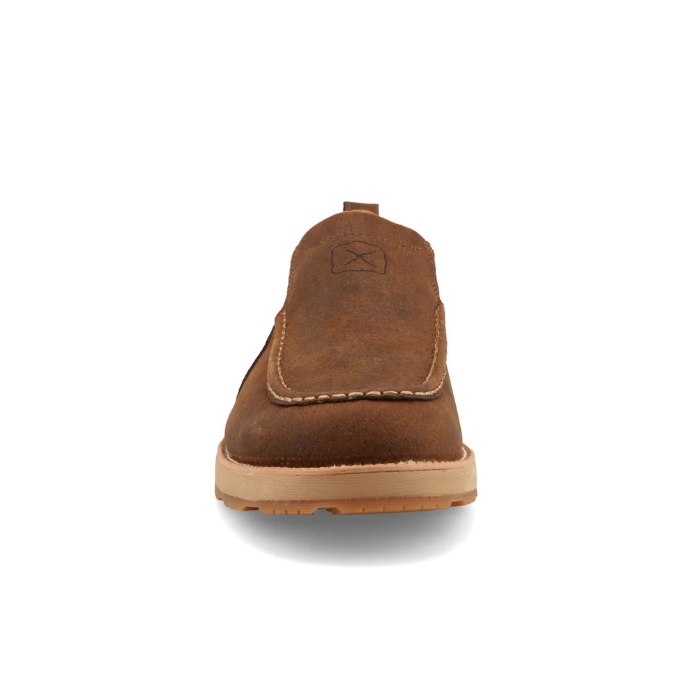 Twisted X Tawny Brown CellStretch Wedge Sole Slip-On