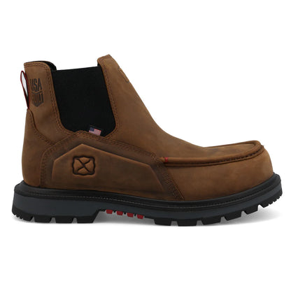 Twisted X 6" Work Chelsea Boots