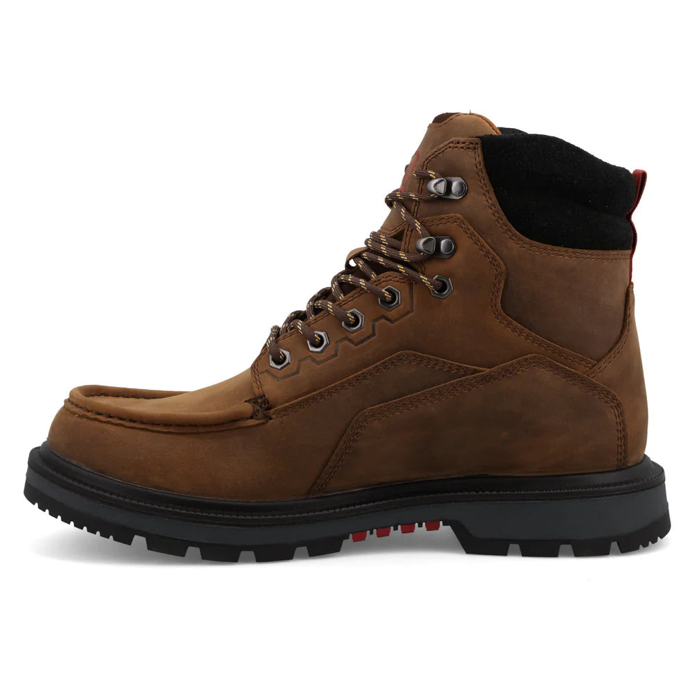 Twisted X Brown & Black 6" Work Boot