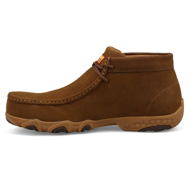 Twisted X Distressed Saddle Work Chukka Driving Moc