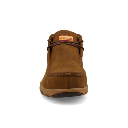 Twisted X Distressed Saddle Work Chukka Driving Moc