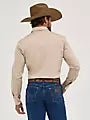 Painted Desert® Long Sleeve Button Down Lightweight Solid Twill Shirt