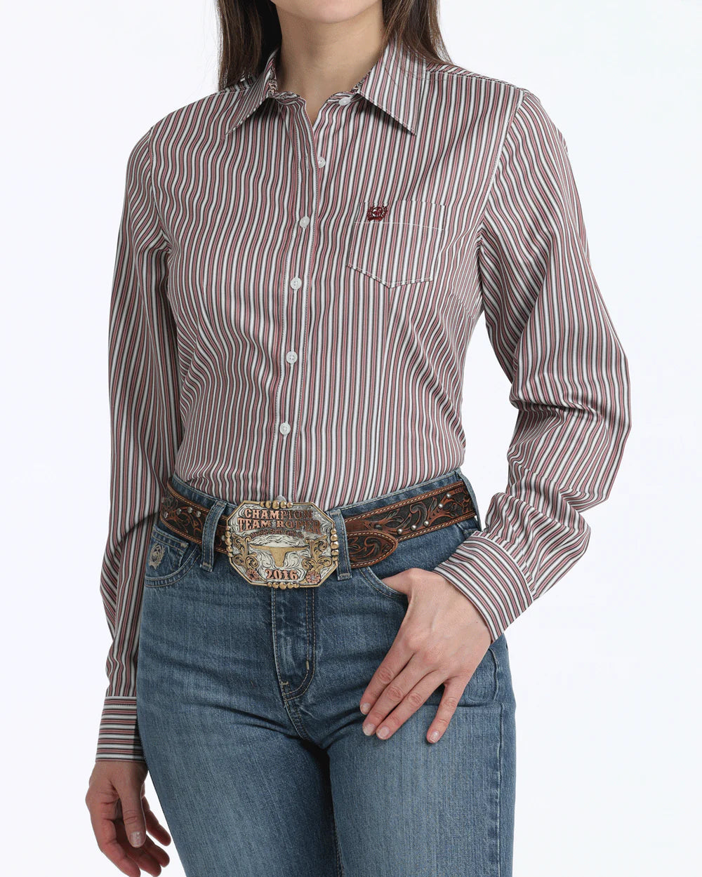 Cinch Women’s TENCEL™ Arena Fit Button-Down Western Shirt