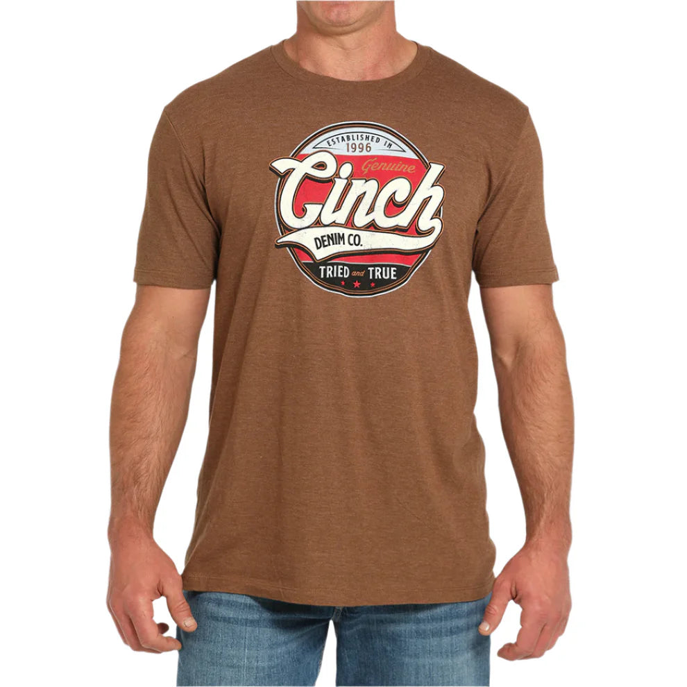Cinch Denim Co. Brown T-Shirt