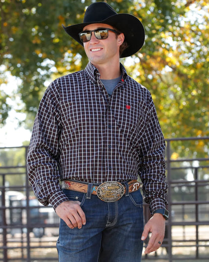 Cinch Stretch Classic Fit Button-Down Western Shirt