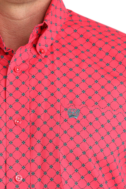 Cinch Pink Pattern Shirt