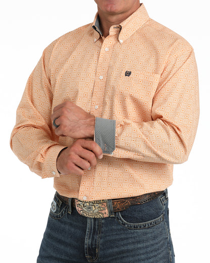Cinch Men's Long Sleeve Button Down Western Shirt