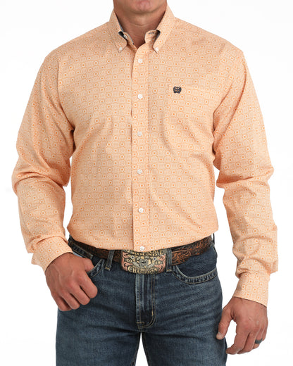 Cinch Men's Long Sleeve Button Down Western Shirt