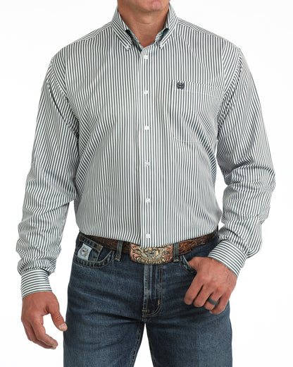 Cinch Men's Long Sleeve Button Down Western Shirt