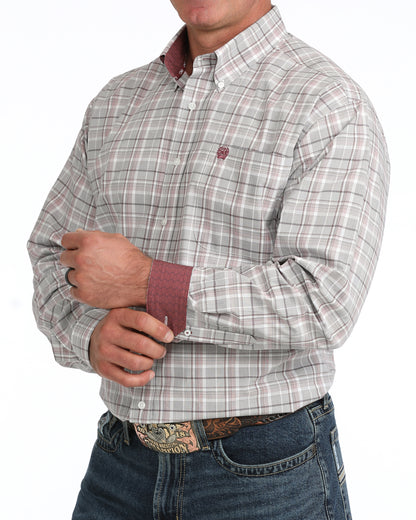 Cinch Men's Plaid Western Button Down Shirt