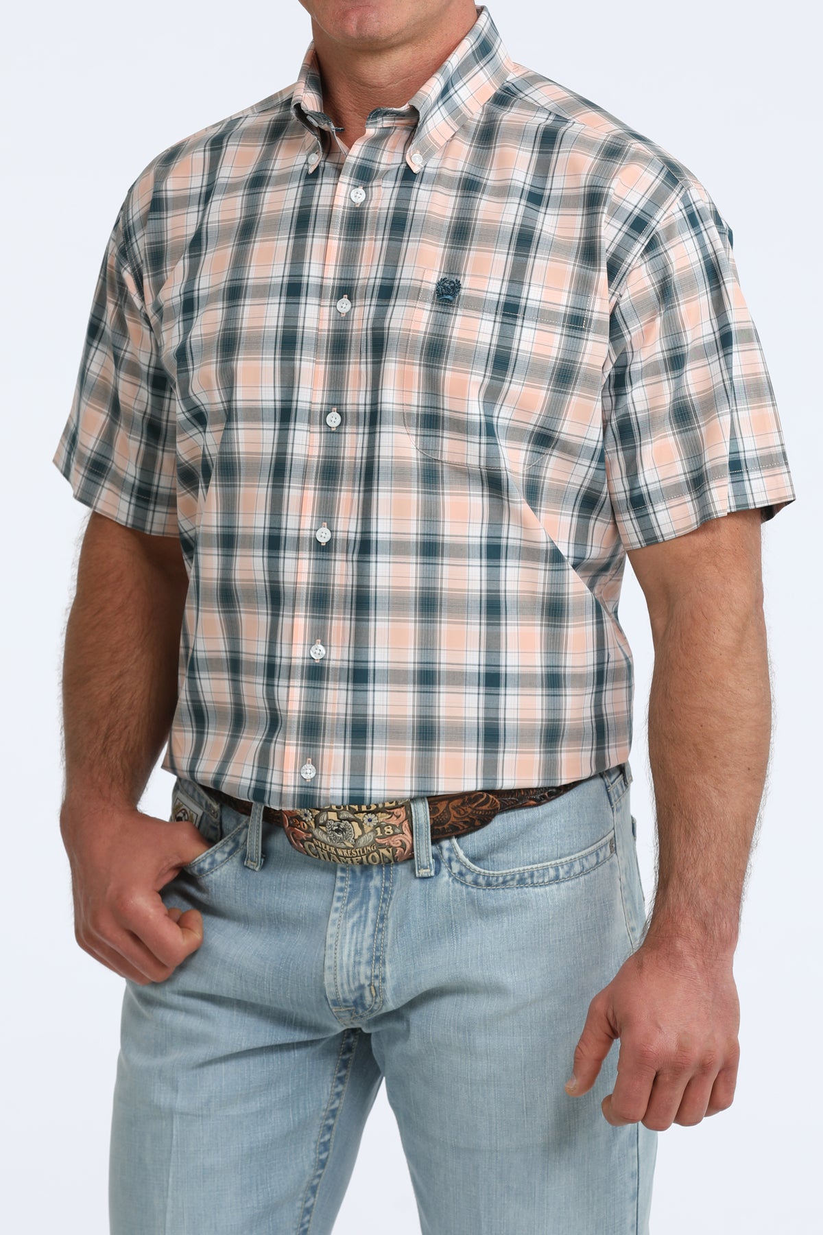 Cinch Men's Classic Fit Button-Down Western Shirt
