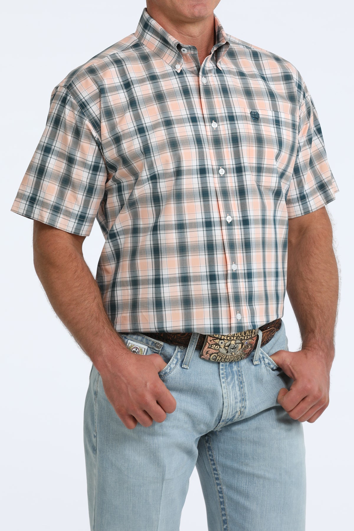 Cinch Men's Classic Fit Button-Down Western Shirt