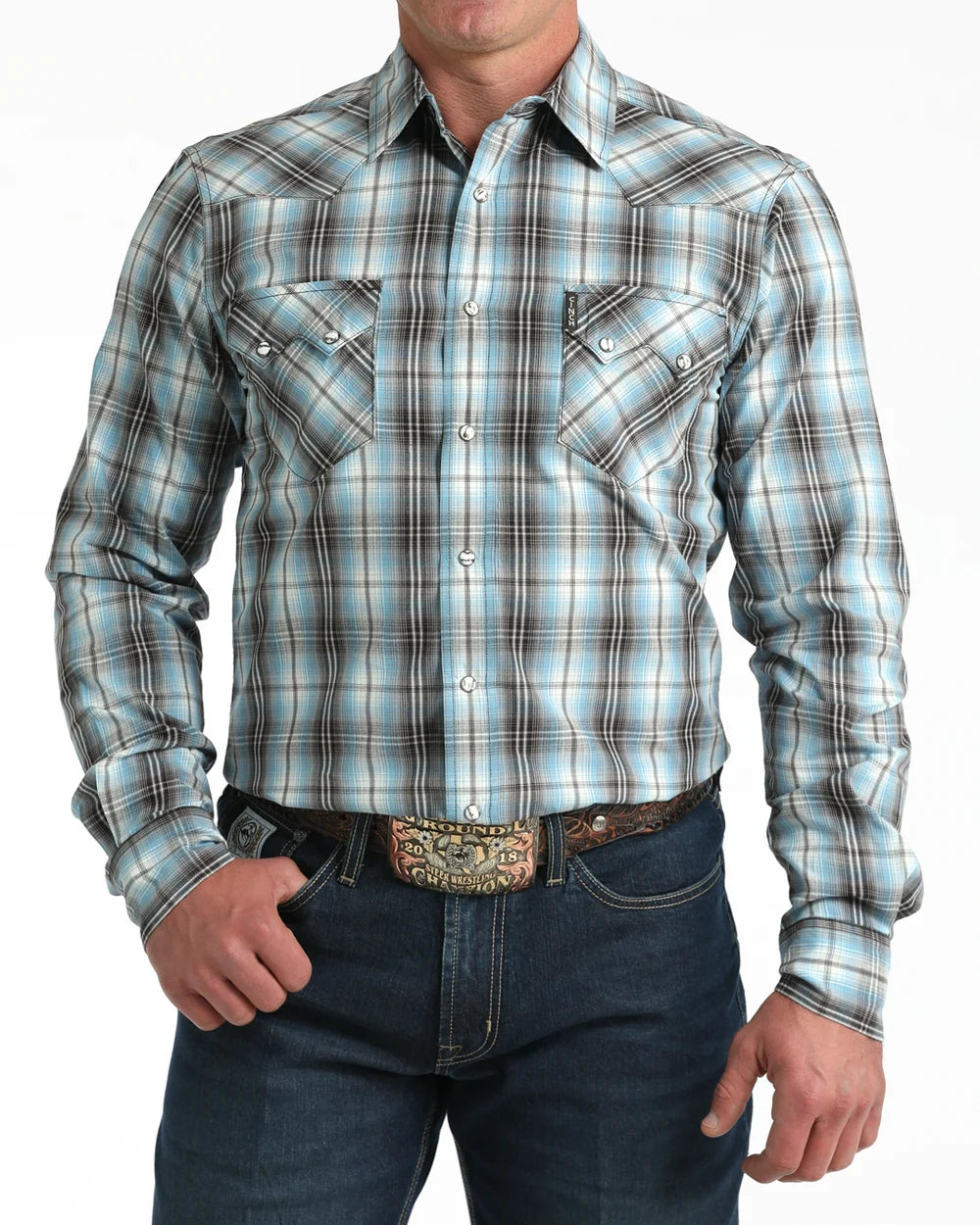 Cinch Modern Fit Snap Front Western Shirt