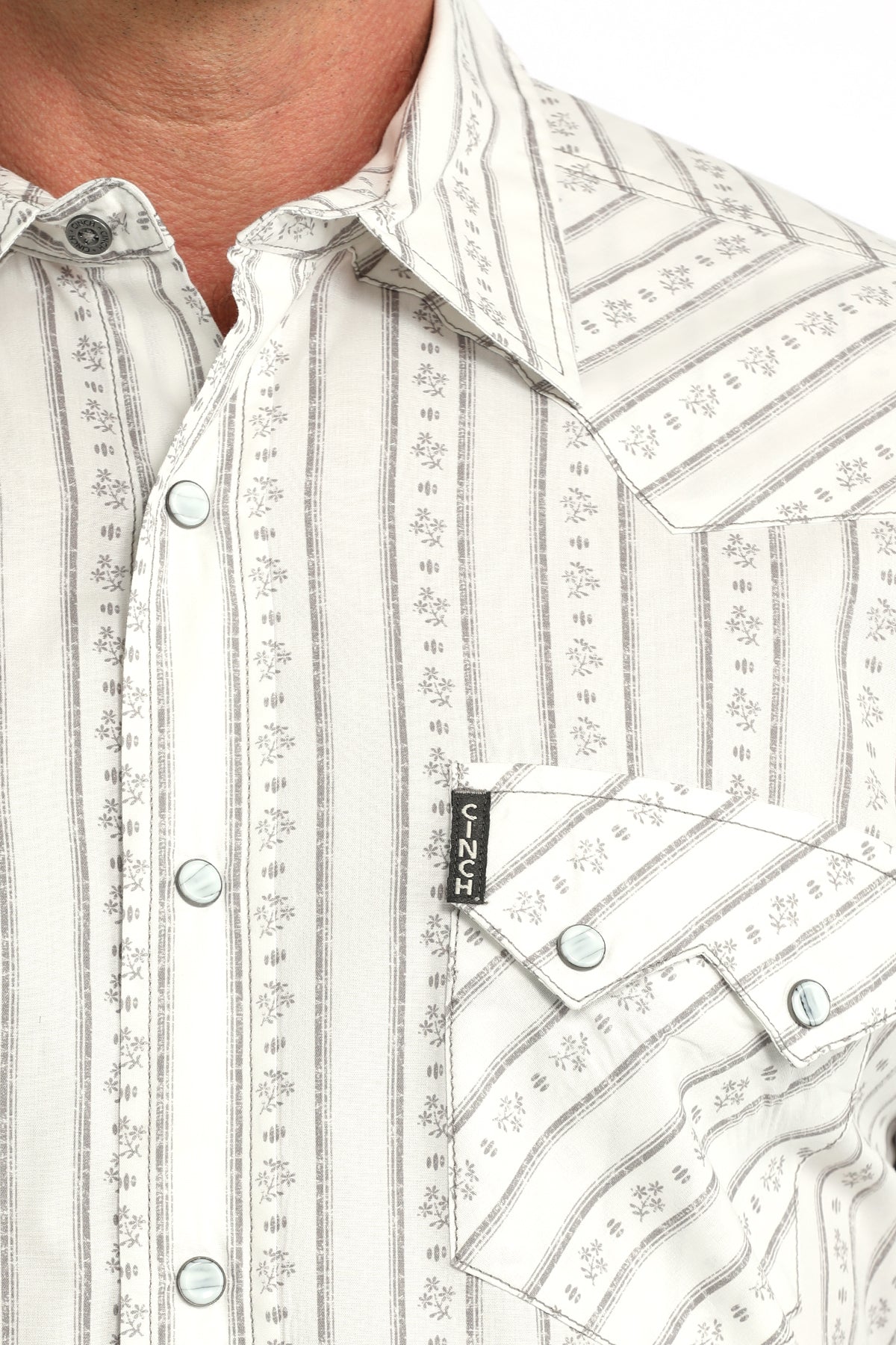Cinch Men’s Modern Fit Snap Front Western Shirt