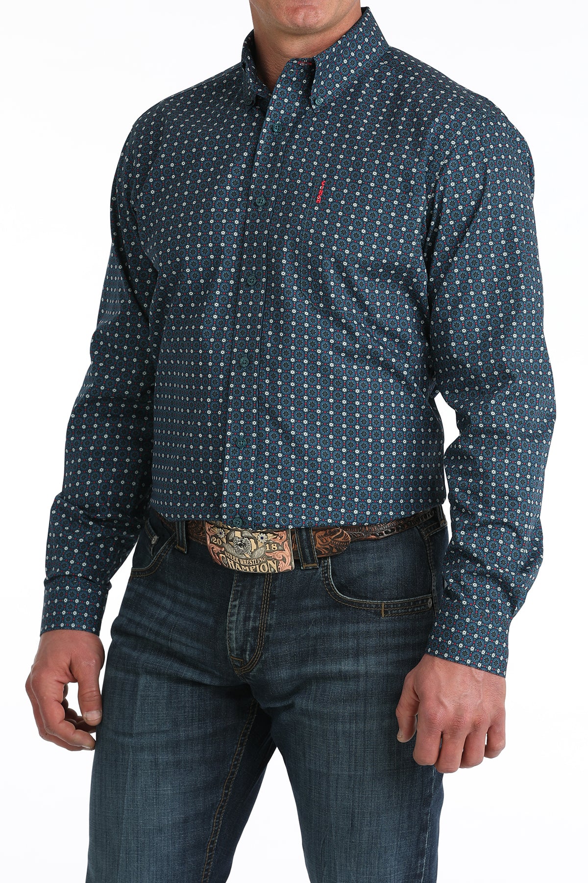 Cinch Modern Fit Navy Shirt