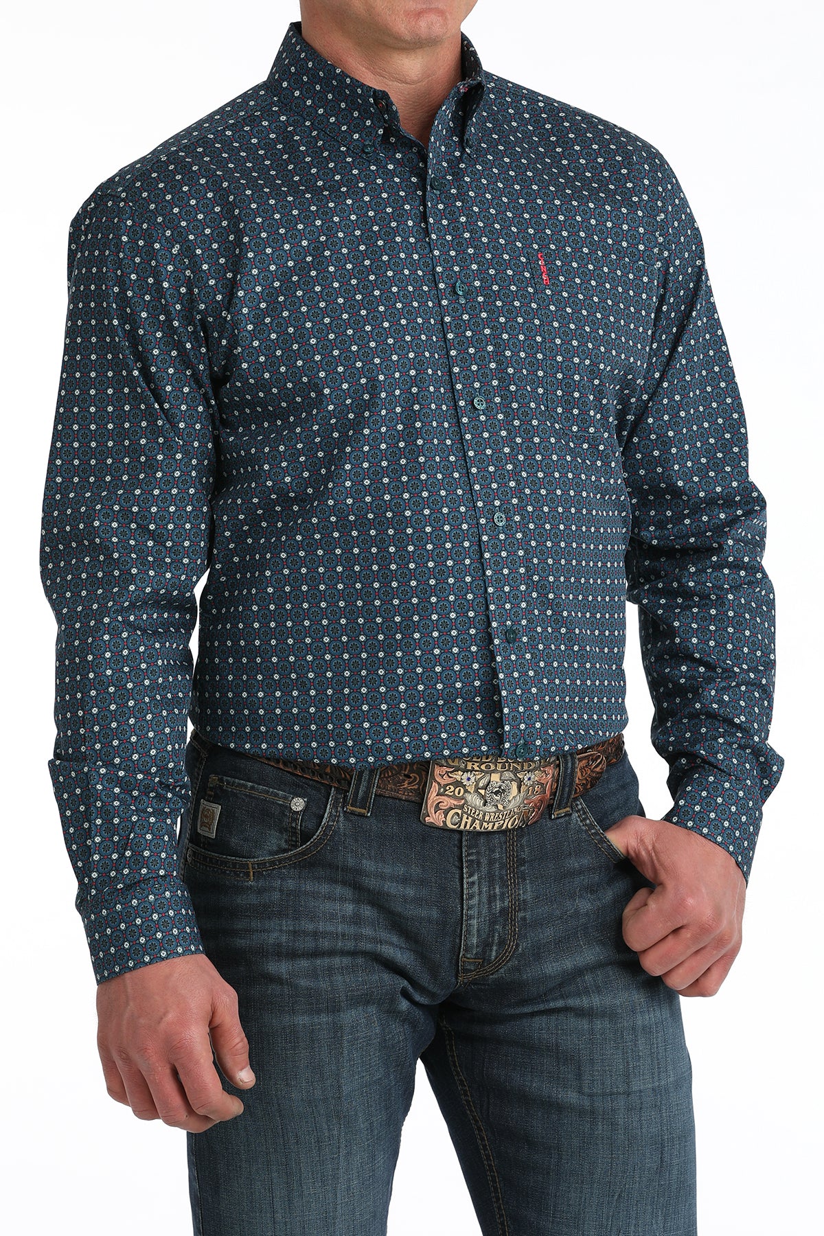 Cinch Modern Fit Navy Shirt