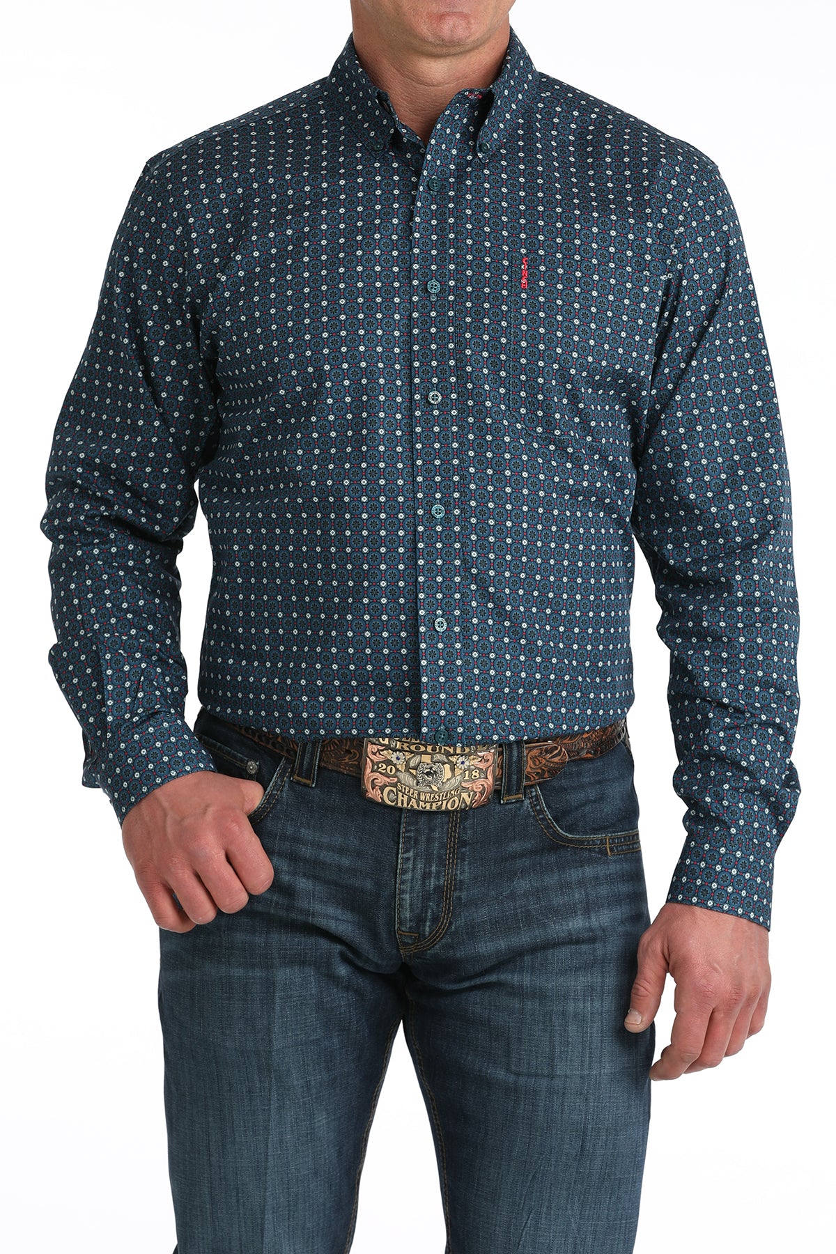 Cinch Modern Fit Navy Shirt