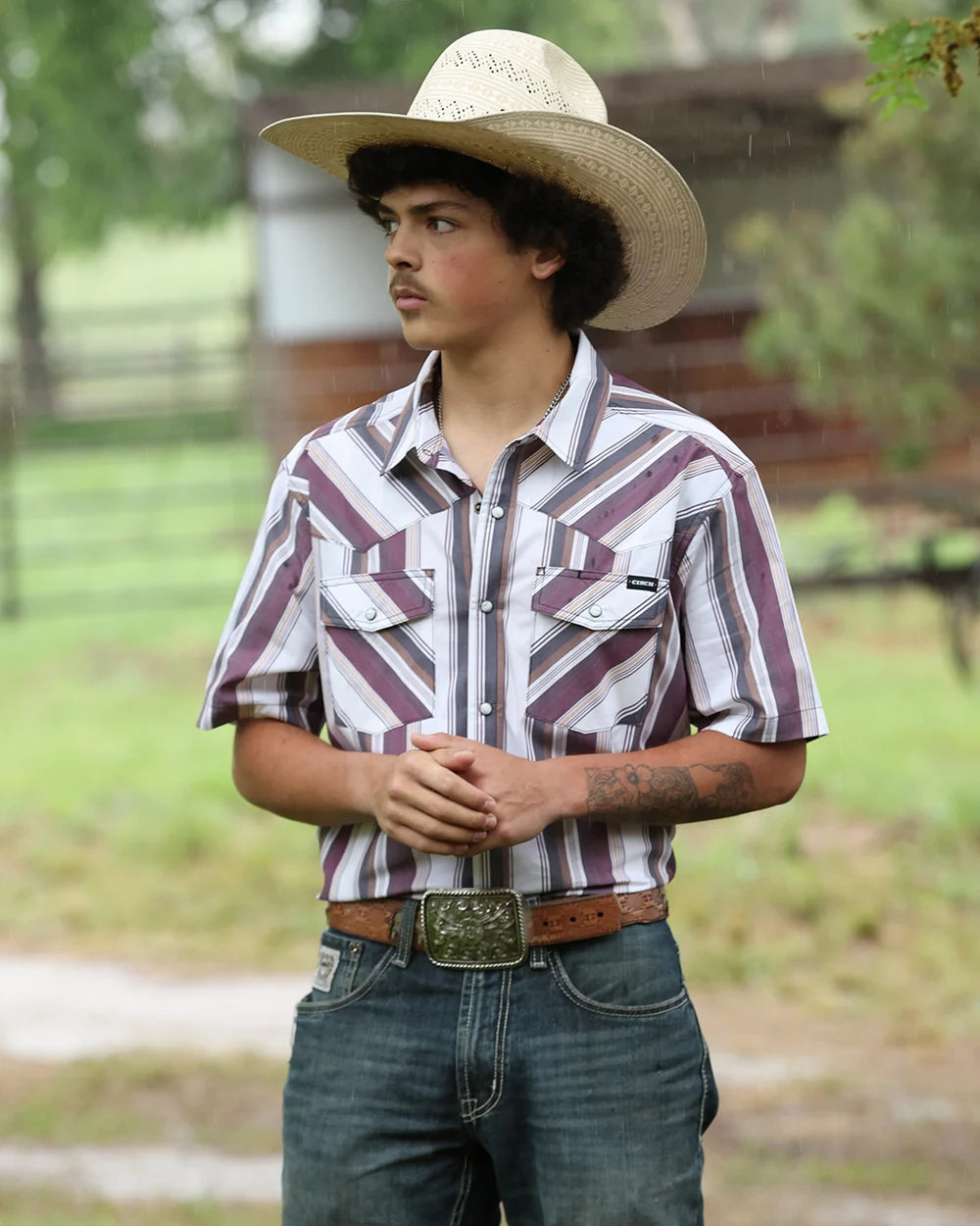 Cinch Men's Arenaflex® Camp Shirt