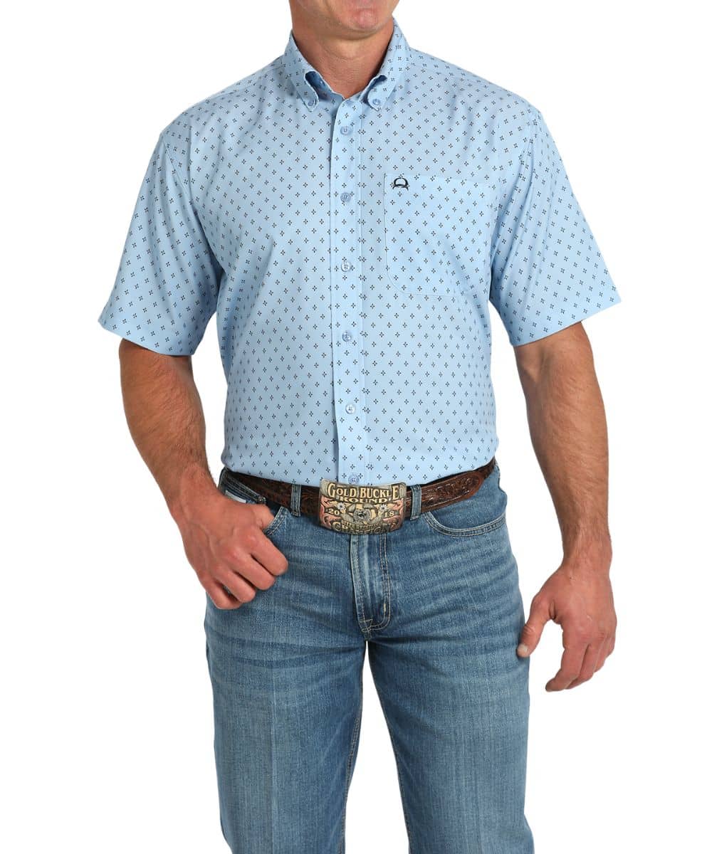 Cinch ARENAFLEX Light Blue Shirt