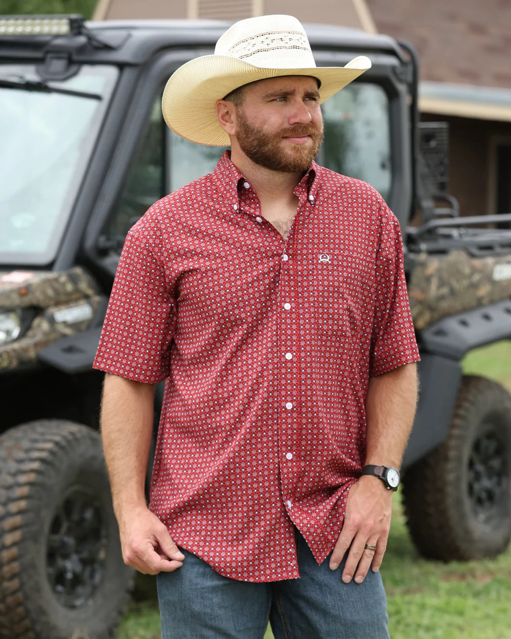 Cinch Men’s Arenaflex® Button-Down Western Shirt