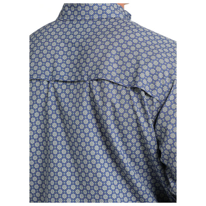 Cinch ARENAFLEX Blue Pattern Shirt