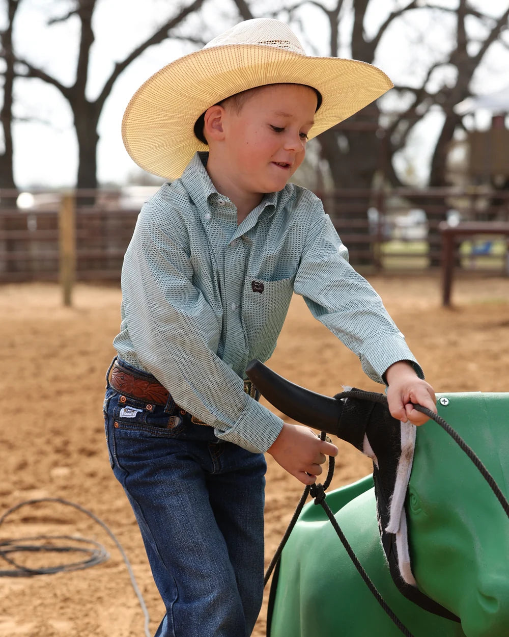 Cinch Boy's Button-Down Western Shirt