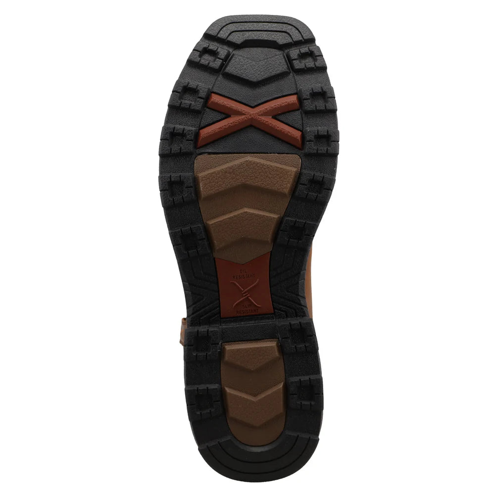 Twisted X 11" Rustic Brown & Niagara UltraLite X™ Work Boots
