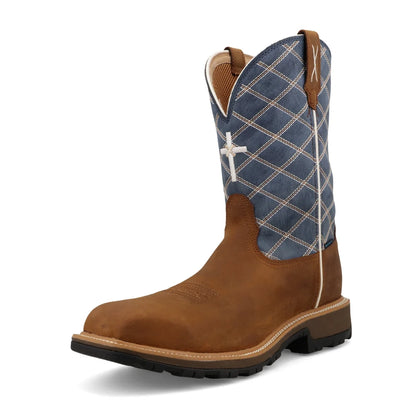 Twisted X Denim Blue 11" UltraLite X™ Work Boots