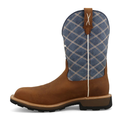 Twisted X Denim Blue 11" UltraLite X™ Work Boots