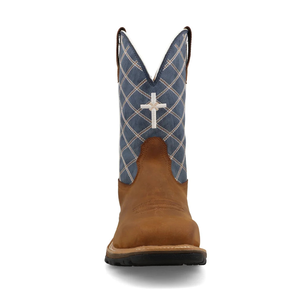 Twisted X Denim Blue 11" UltraLite X™ Work Boots