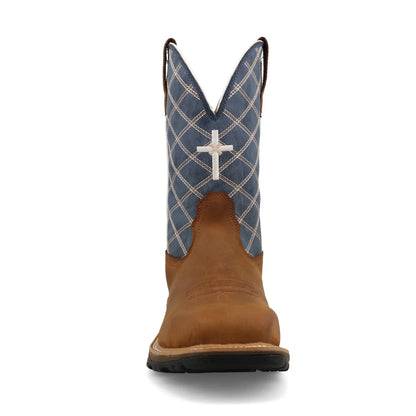 Twisted X Denim Blue 11" UltraLite X™ Work Boots