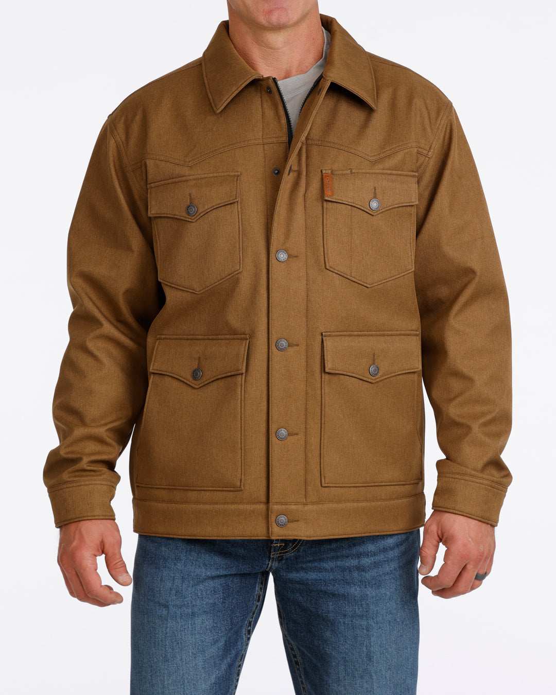 Cinch Men's Brown Bonded Chore Jacket